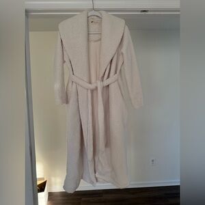 NWOT - Monica + Andy - Cream Sherpa Robe Jacket - Size XS/S